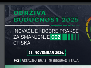 Konferenciju „Održiva budućnost 2025 - inovacije i dobre prakse za smanjenje CO2 otiska